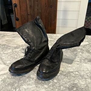 Burberry men’s motorcycle boots 42